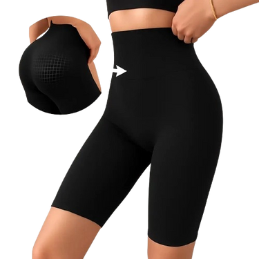 Short Femme push up noir– effet fessier galbé femme, gainant silhouette